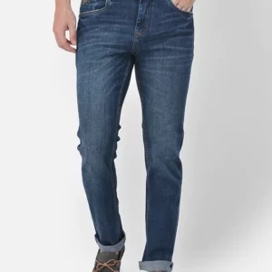 Blue Light Washed Denim Jeans